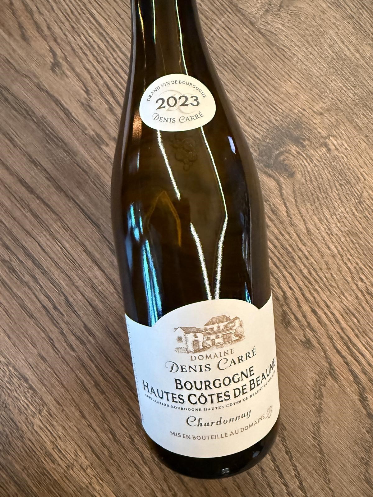 DENIS CARRE BOURGOGNE HAUTES COTES DE BEAUNE BLANC 2023 VOL. 13.0